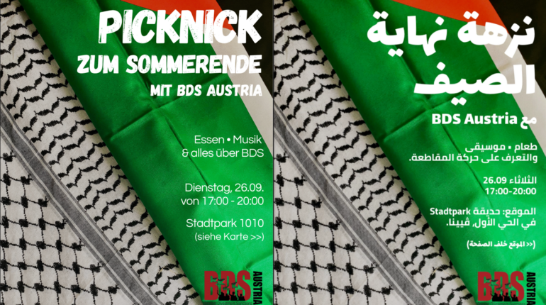 Picknick zum Sommerende mit BDS Austria